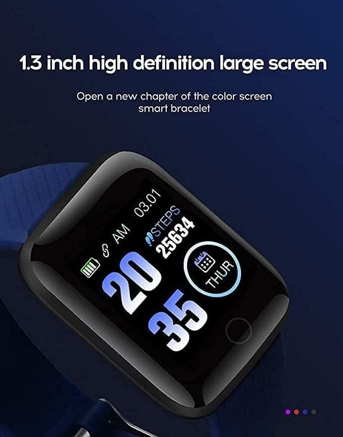 ID116 Plus Smart Bracelet Fitness Tracker Smartwatch