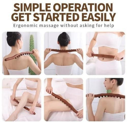 Wooden Massage Stick