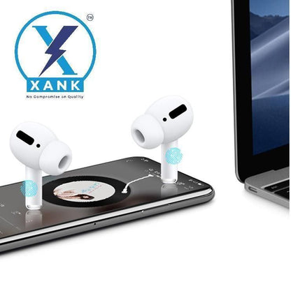 XANK Air-pods Pro with Wireless Charging Case and Sensor Enabled Bluetooth Headset (White)